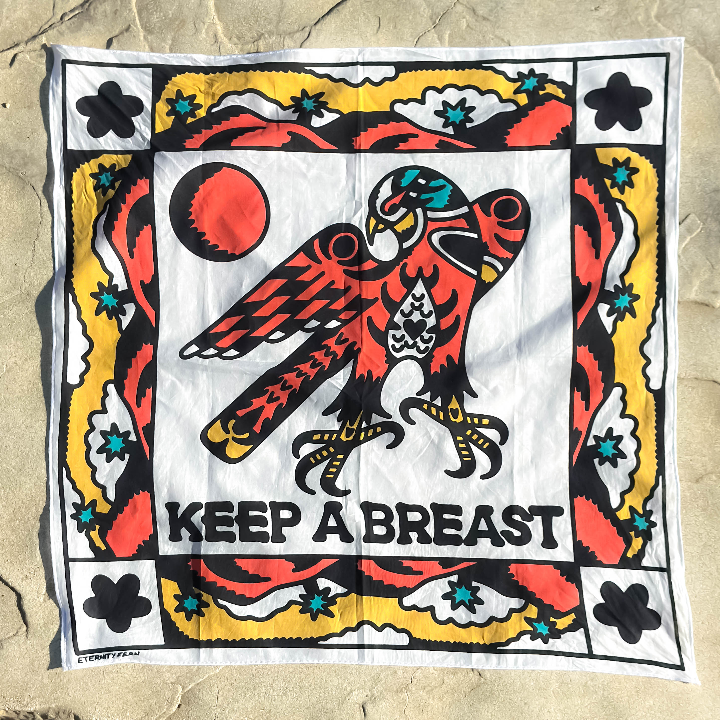 ●BOODAH AN DA BANDIT ミドル Keep A Breast x BANDITS – Bandits Bandanas